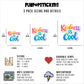 Kindness Is Cool Quote Vinyl Stickers