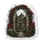 Enchanted Garden Vinyl Sticker