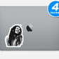 Bob Marley Vinyl Stickers