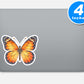 Butterfly Stickers Vinyl Stickers