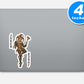 Playing Card Joker Vinyl Stickers