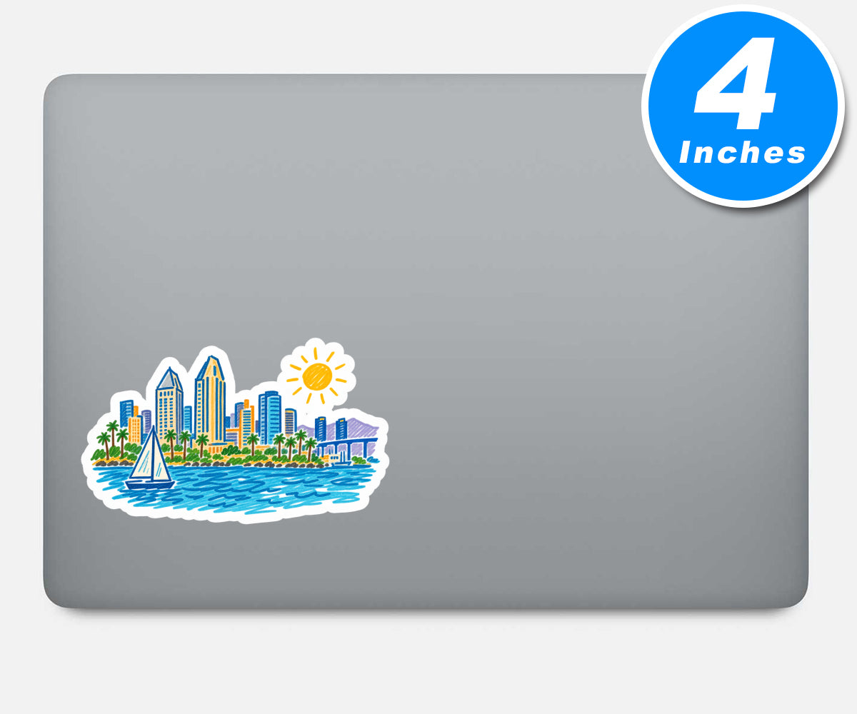San Diego Vinyl Stickers