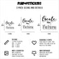 Create The Future Vinyl Stickers