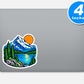 National Park Stickers Vinyl Stickers