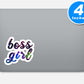 Boss Girl Vinyl Stickers