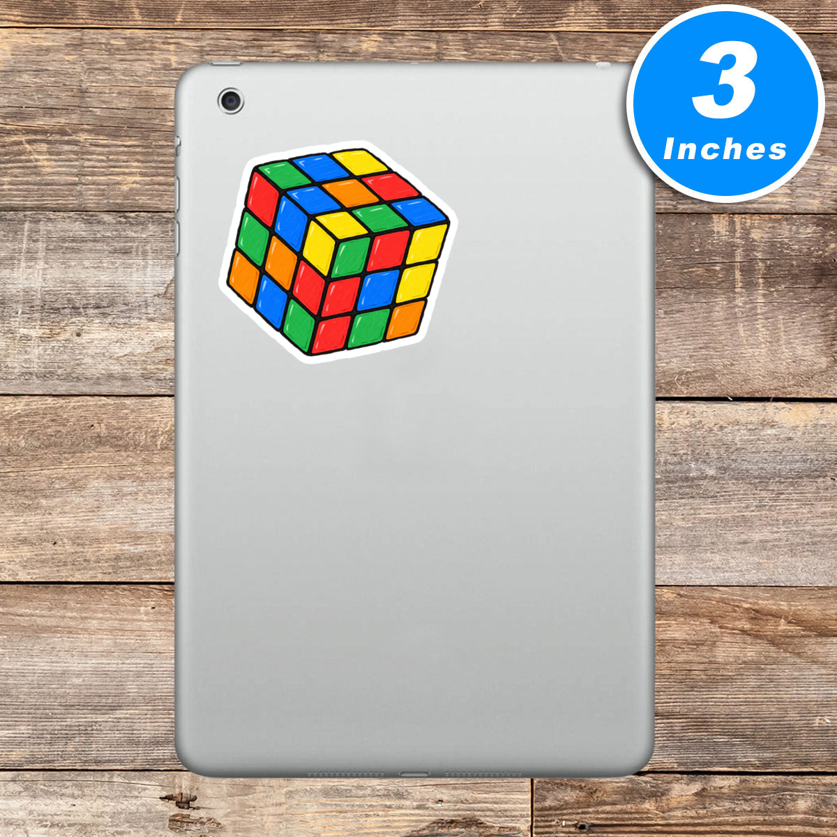 Rubiks Cube Vinyl Stickers