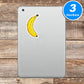Banana Vinyl Stickers