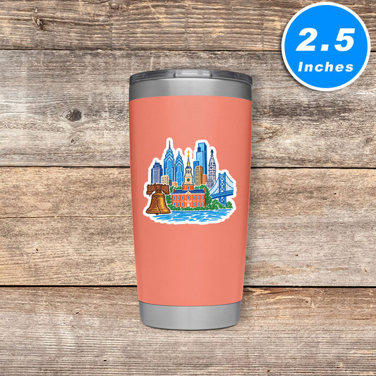 Philadelphia Vinyl Stickers