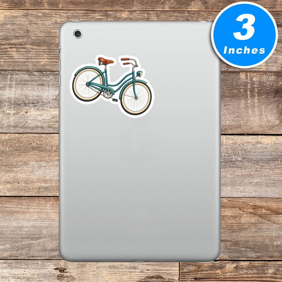 Hand-painted Vintage Bicycle Sticker Vinyl Stickers