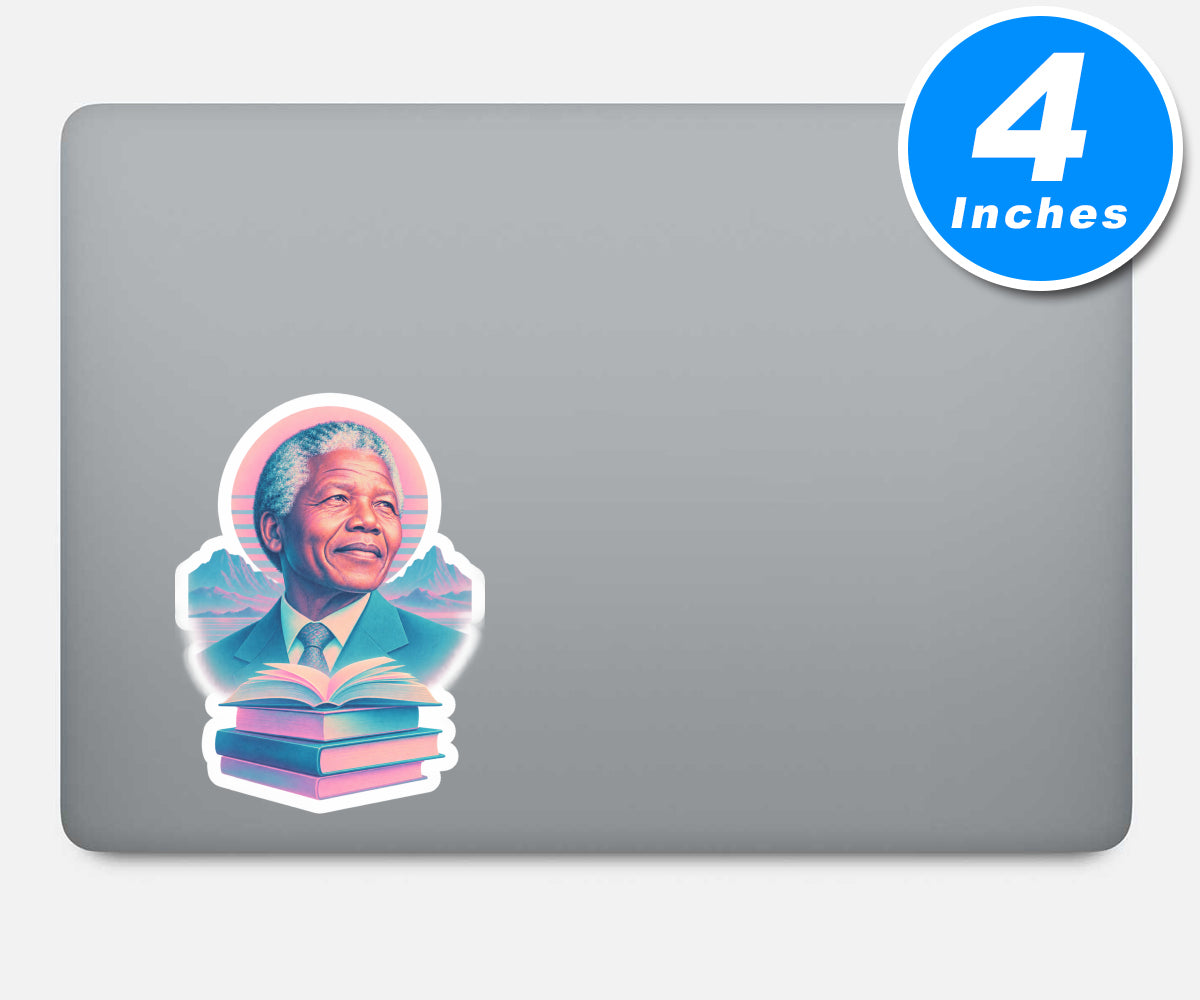 Nelson Mandela Education Is The Most Vinyl Stickers