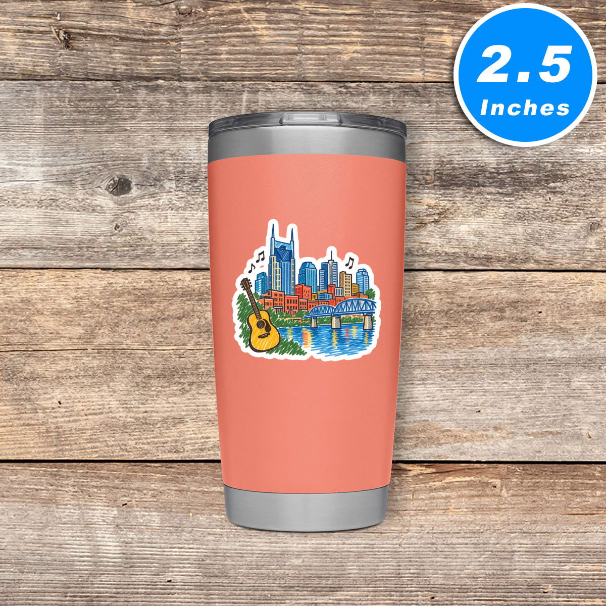 Nashville Vinyl Stickers