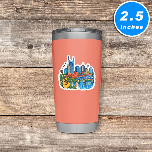 Nashville Vinyl Stickers