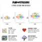 Rainbow Vinyl Stickers