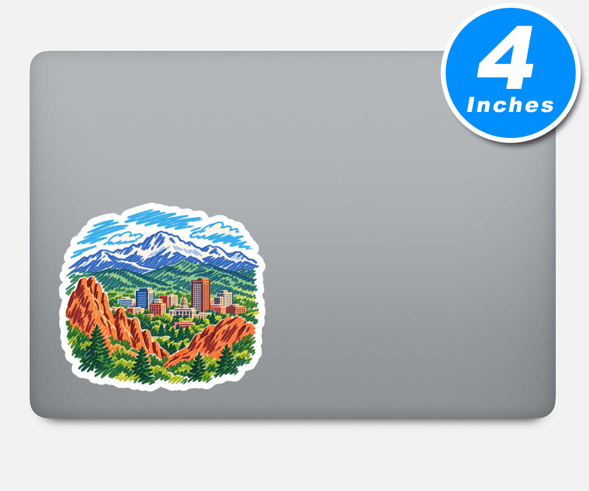 Colorado Springs Vinyl Stickers