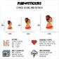Tropical Latina Aesthetic Sticker Vinyl Stickers