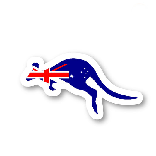 Kangaroo Australian Vinyl Sticker