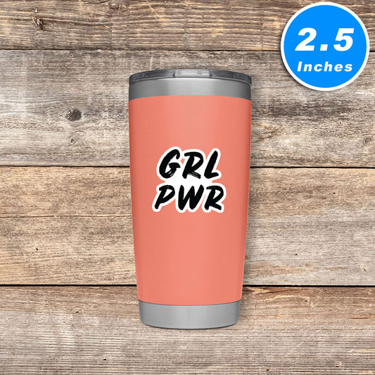 Grl Power Vinyl Stickers