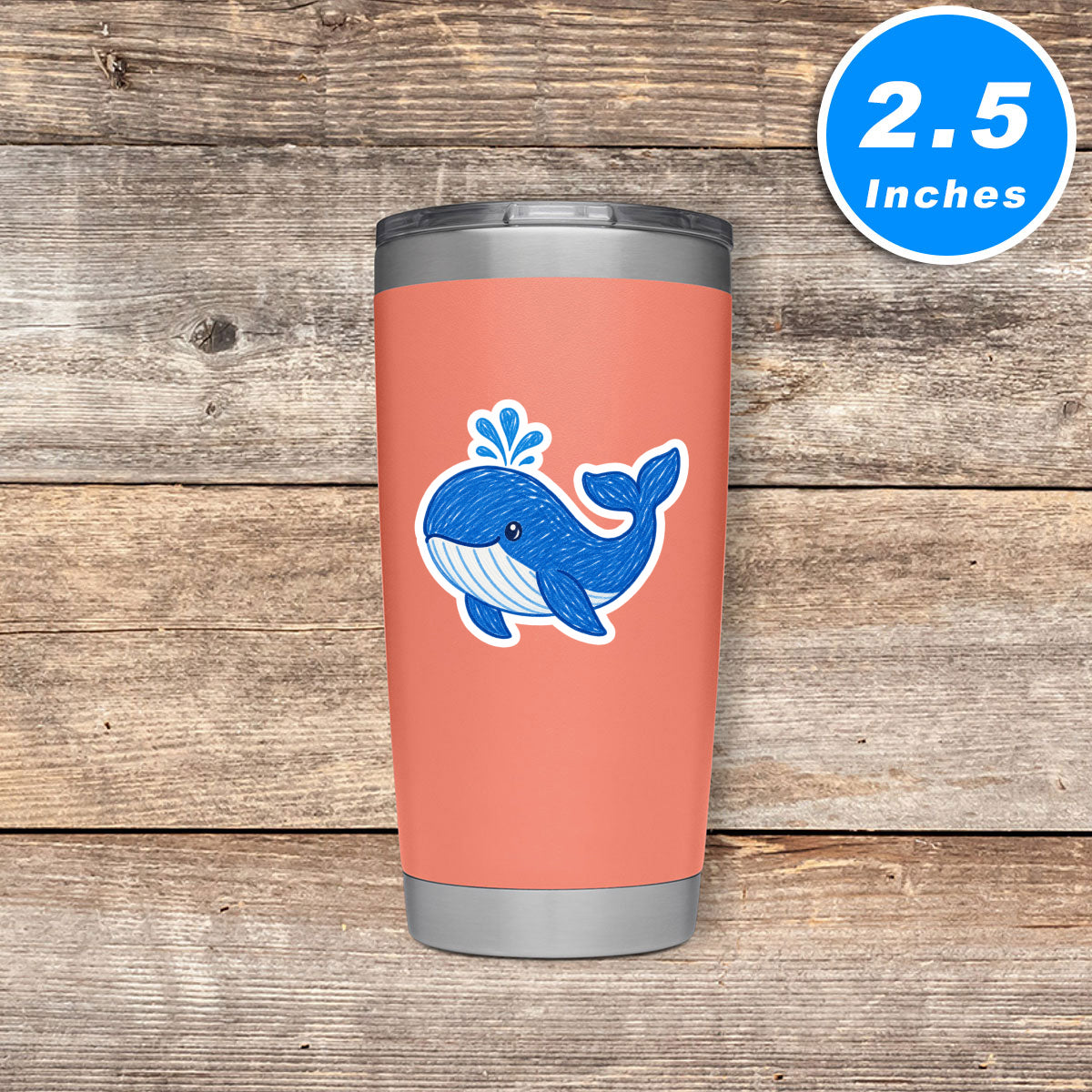 Whale Stickers Vinyl Stickers