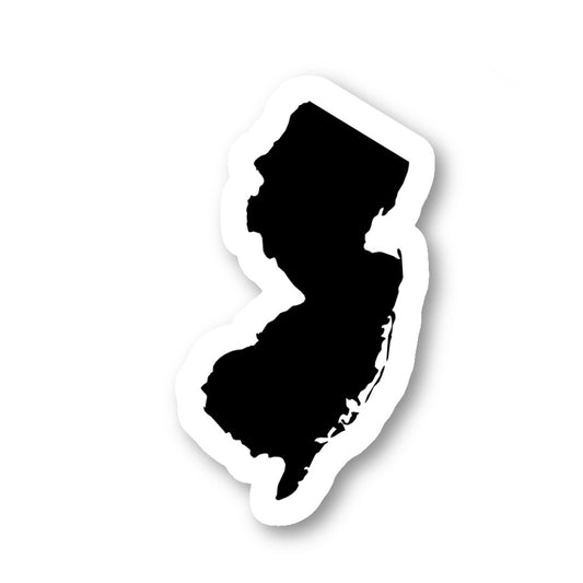 New Jersey Vinyl Sticker