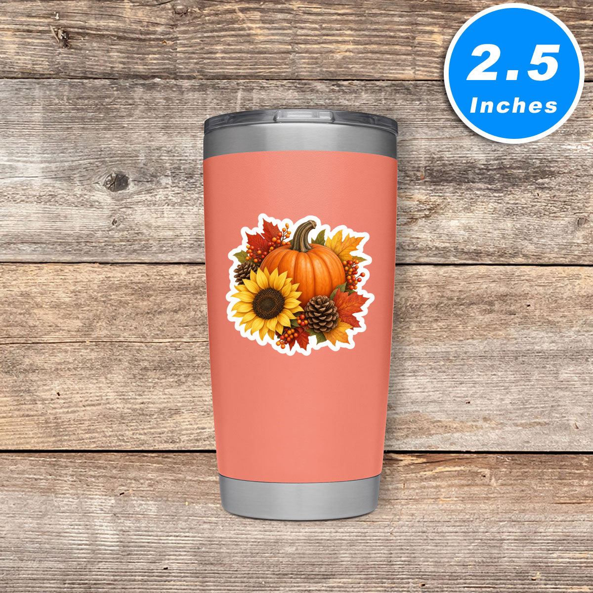 Fall Decorations Vinyl Stickers