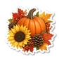 Fall Decorations Vinyl Sticker