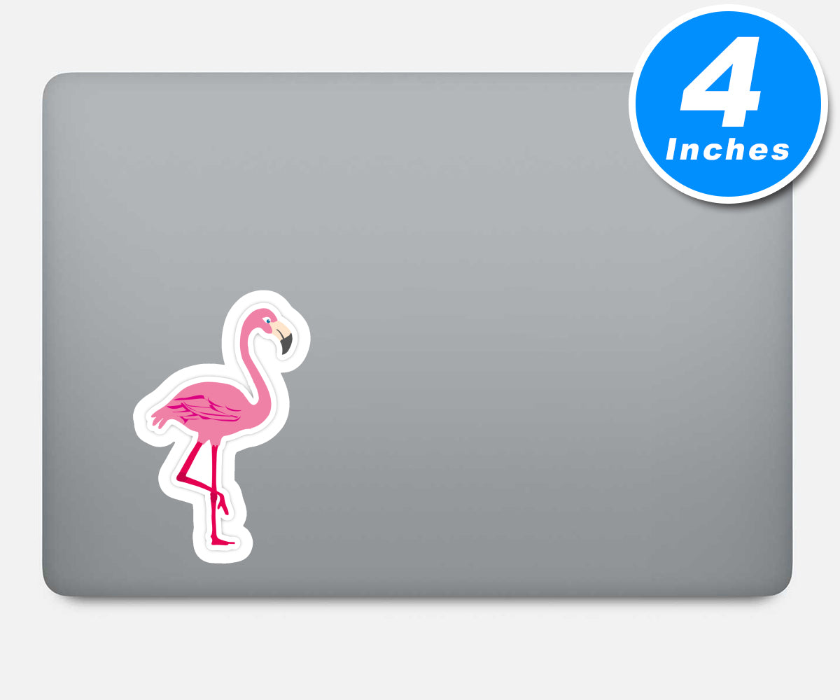 Pink Flamingo Vinyl Stickers