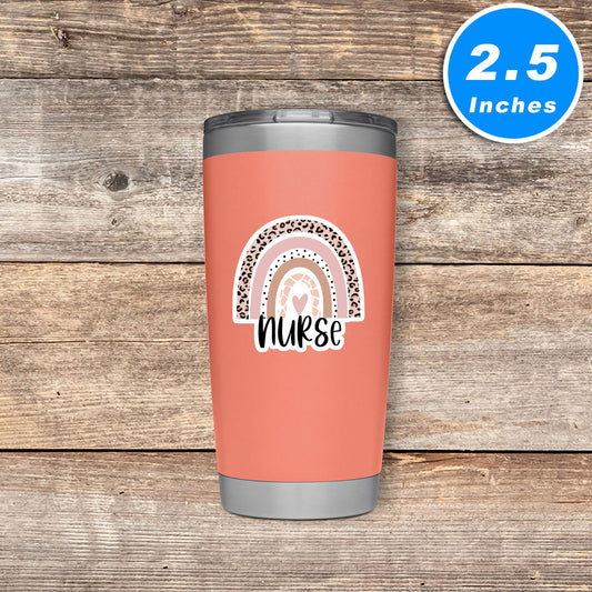 Nurse Heart Vinyl Stickers