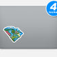 South Carolina Vinyl Stickers