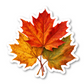 Fall Leaves Vinyl Sticker