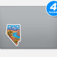 Nevada Vinyl Stickers