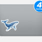 Whale Stickers Vinyl Stickers