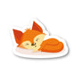Fox Vinyl Sticker