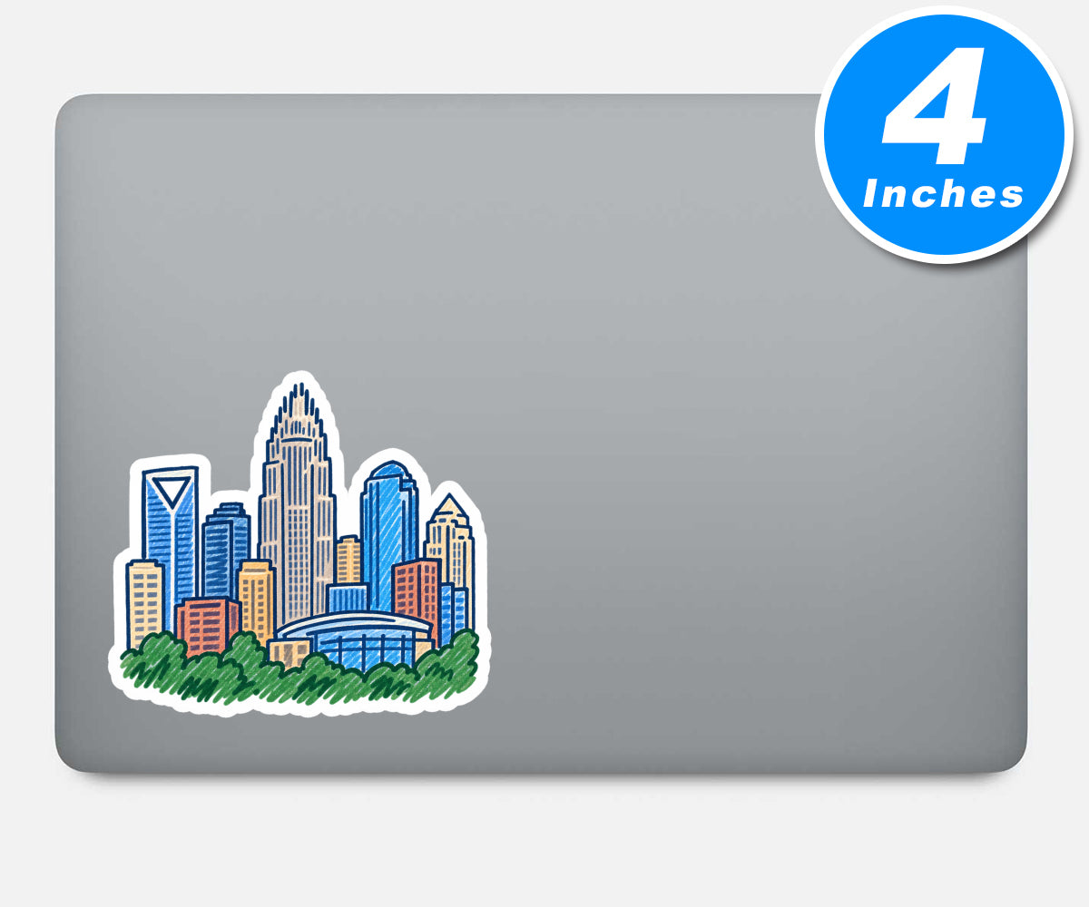 Charlotte Vinyl Stickers
