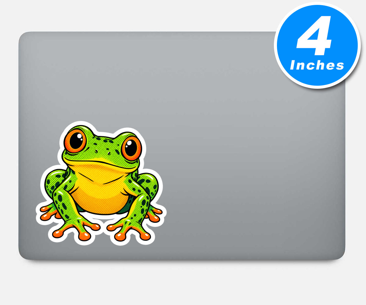 Frog Stickers Vinyl Stickers