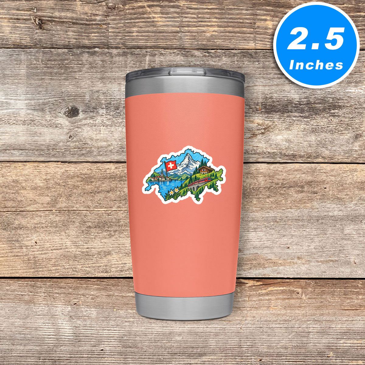 Switzerland Sticker Vinyl Stickers