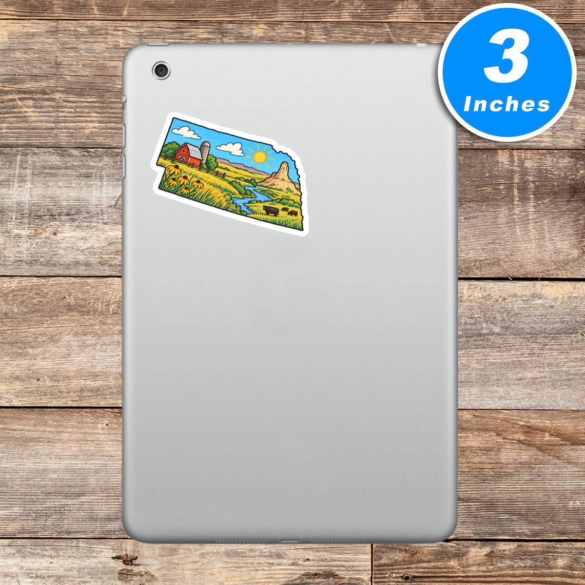 Nebraska Vinyl Stickers
