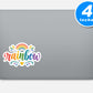 Rainbow Vinyl Stickers