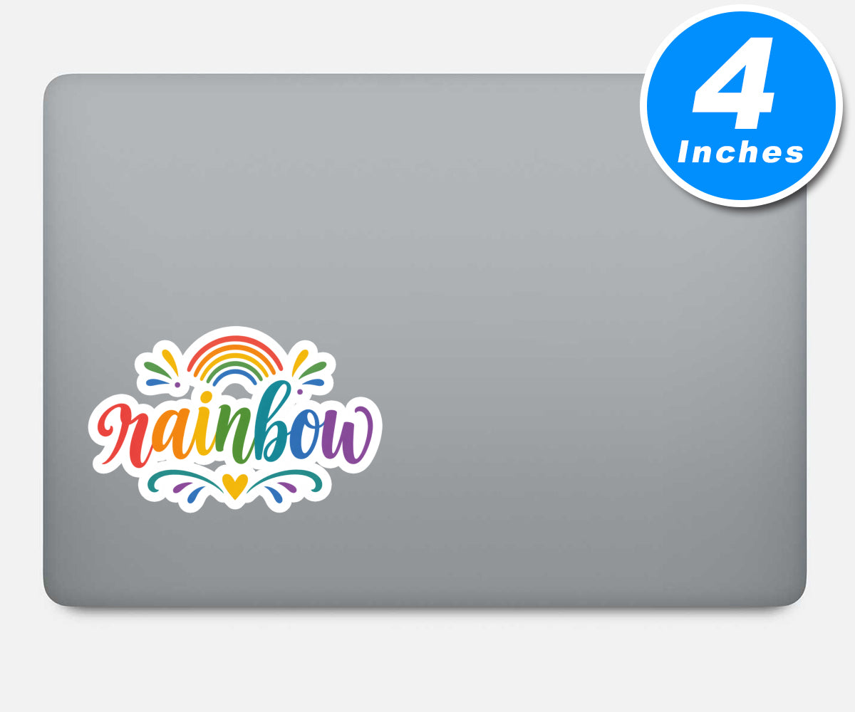 Rainbow Vinyl Stickers