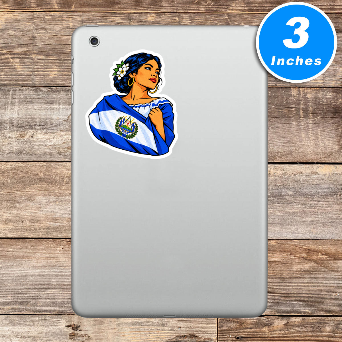 Salvadoran Pride Stickers Vinyl Stickers