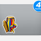 Cumbia Music Stickers Vinyl Stickers
