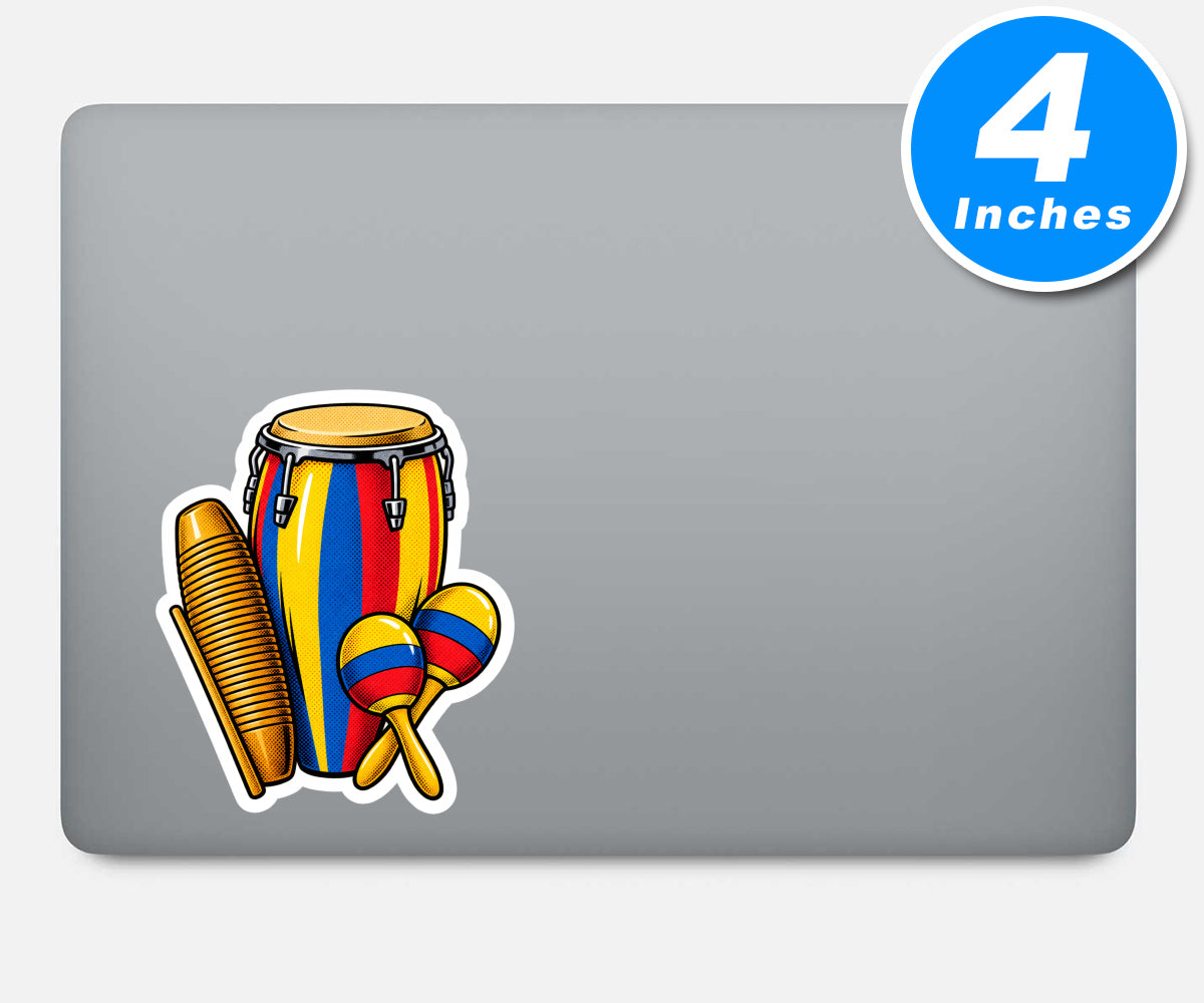 Cumbia Music Stickers Vinyl Stickers