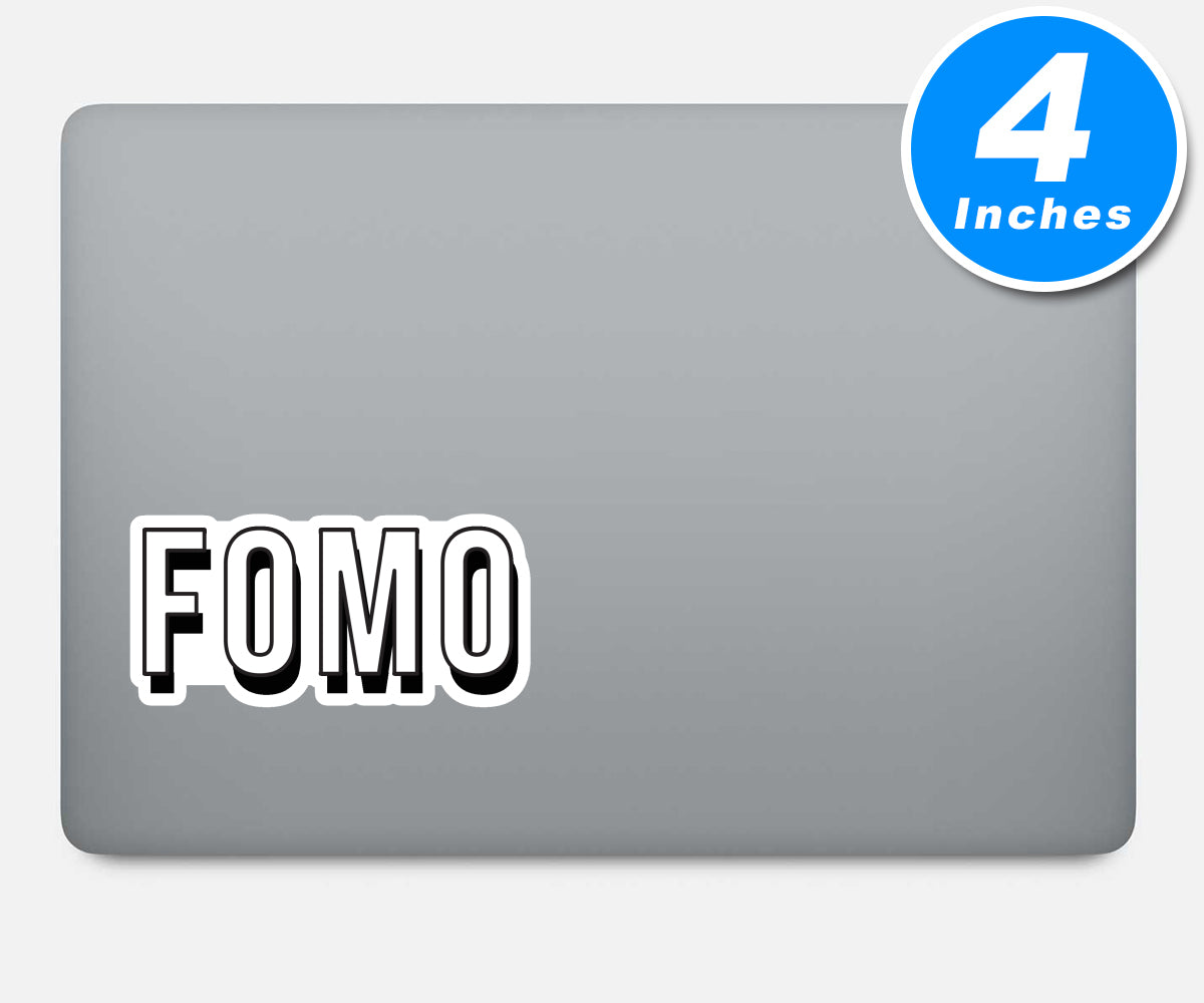 Fomo Vinyl Stickers