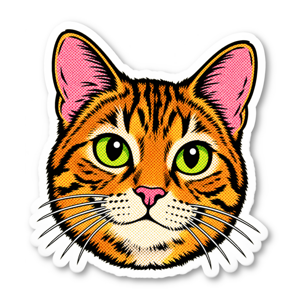 Cat Stickers Vinyl Sticker
