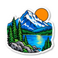 National Park Stickers Vinyl Sticker