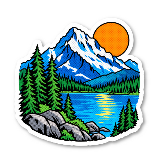National Park Stickers Vinyl Sticker