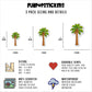California Palm Tree Vinyl Stickers