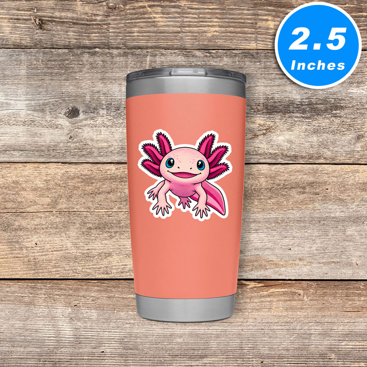 Axolotl Stickers Vinyl Stickers