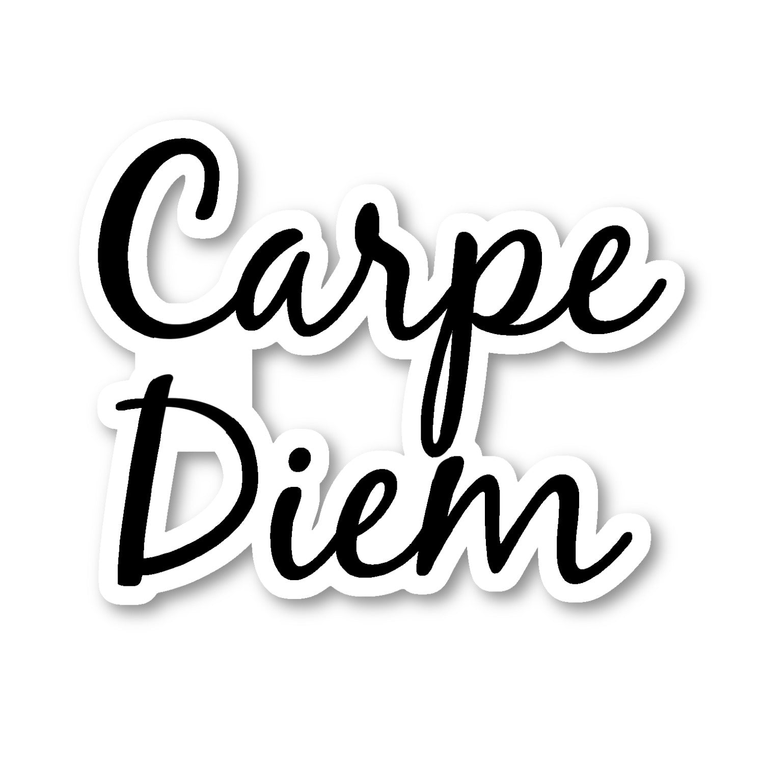 Carpe Diem Vinyl Sticker
