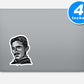 Nikola Tesla Vinyl Stickers