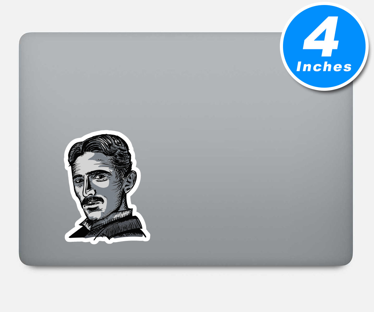 Nikola Tesla Vinyl Stickers